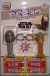 Mandalorian and Baby Yoda Mini Pez Backpack Clips Mint on Card