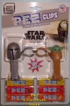 (image for) Mandalorian and Baby Yoda Mini Pez Backpack Clips Mint on Card