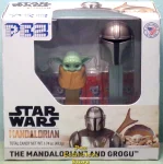 Mandalorian and Grogu Star Wars Pez Twin Pack