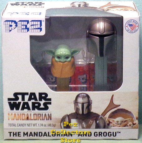 (image for) Mandalorian and Grogu Star Wars Pez Twin Pack - Click Image to Close
