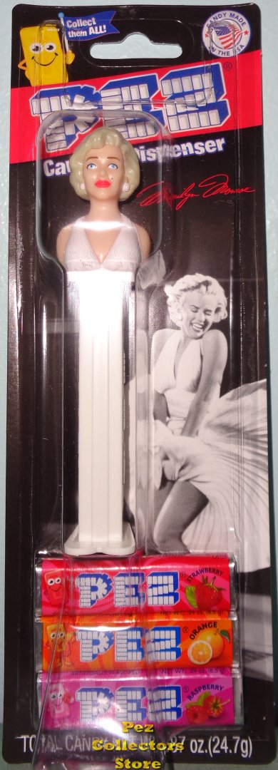 (image for) Marilyn Monroe Exclusive Pez Mint on Card - Click Image to Close