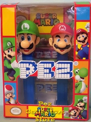 (image for) 2020 European Mario and Luigi Super Mario Pez Twin Pack