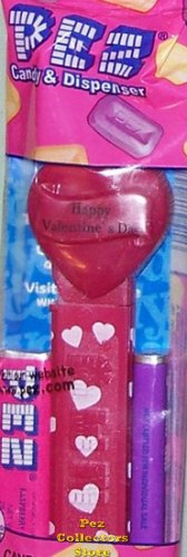 (image for) 2008 Maroon Valentines Heart - Black Block Happy Valentines MIB