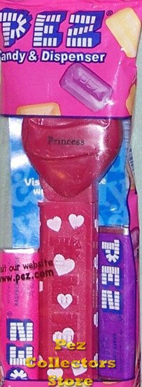 (image for) 2008 Maroon Valentines Heart - Black Block Font Prince MIB
