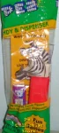 (image for) Marty Zebra Small Pupil, Round Back Pez MIB