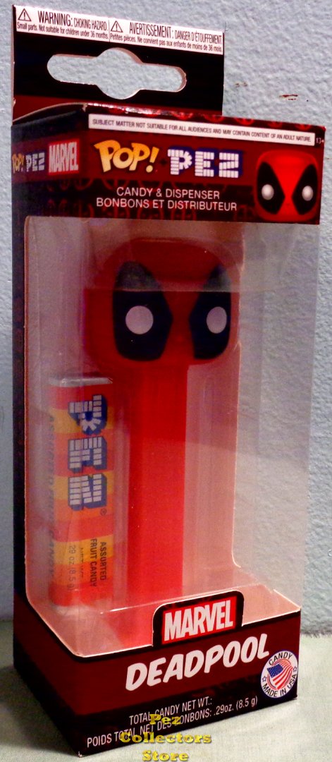(image for) Marvel Deadpool Funko POP!+PEZ - Click Image to Close