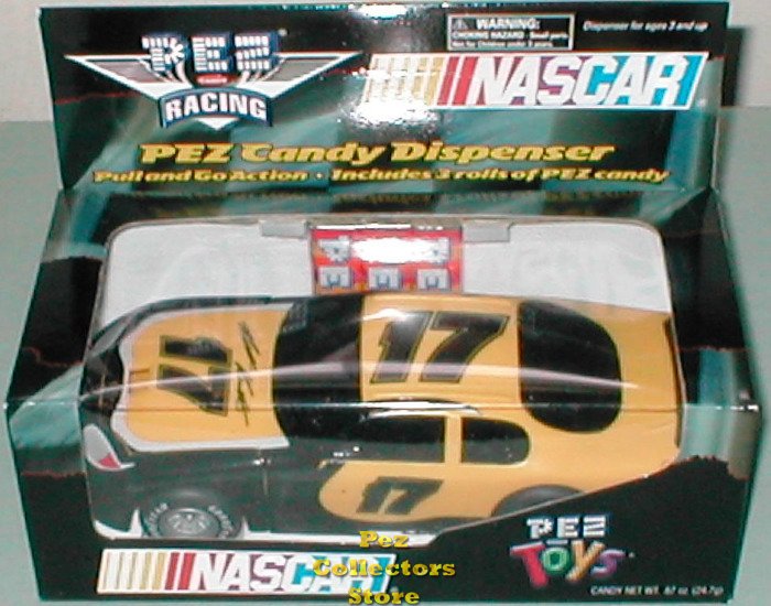 (image for) Matt Kenseth Pull n Go Action Nascar Racing Car Pez - Click Image to Close