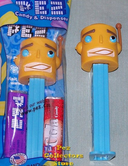 Carl the Robot from Meet the Robinsons Pez MIB - $3.50