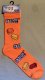 (image for) 2023 Orange Mens PEZ Candy Socks for size 6 - 12