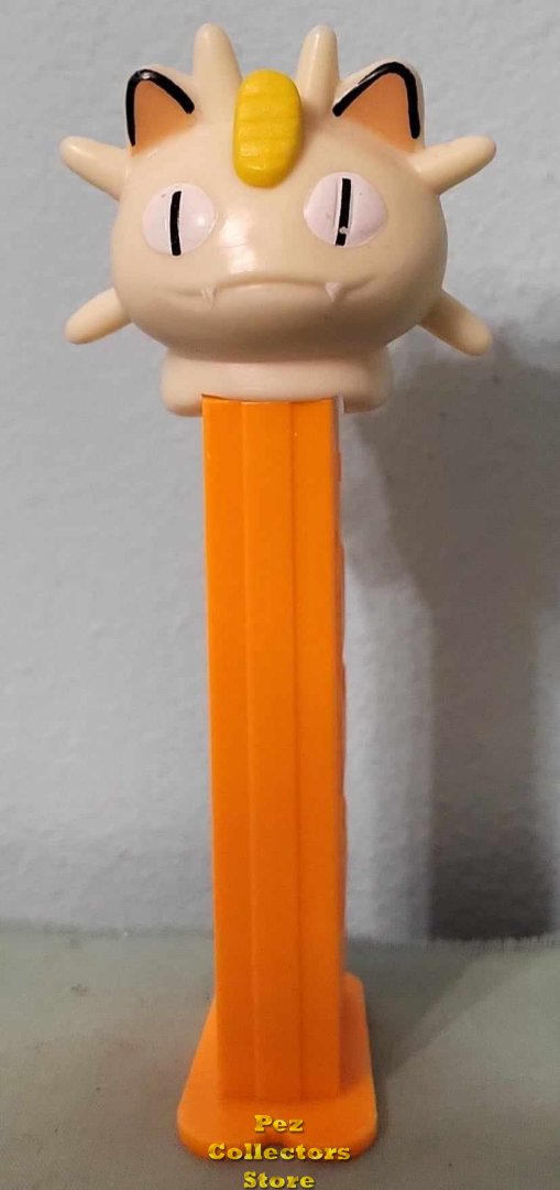 (image for) Meowth on Orange Stem Pez Hungary Factory Clearance