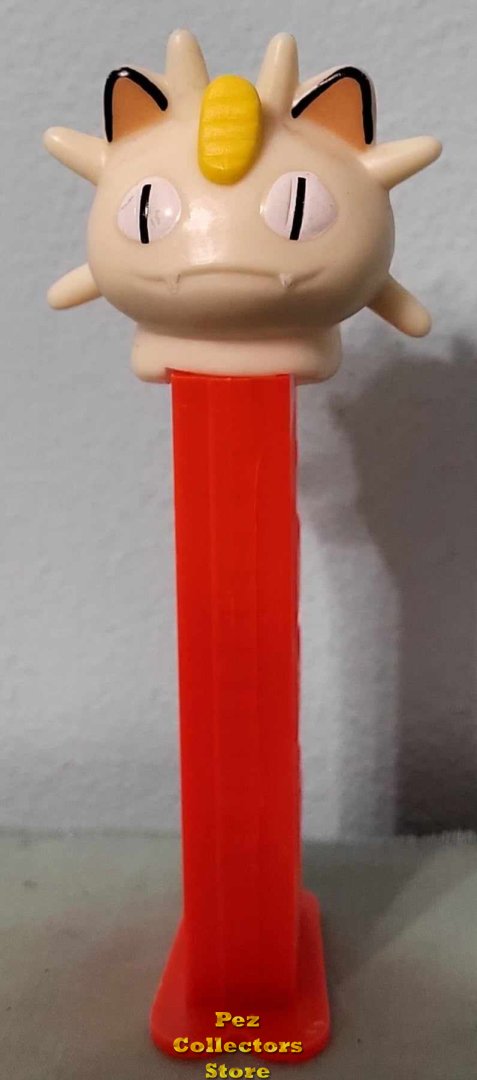 (image for) Meowth on Red Stem Pez Hungary Factory Clearance