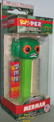 (image for) MOTU Merman Funko POP!+PEZ