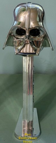 (image for) Loose Star Wars Ltd Ed Metallic Silver Darth Vader Giant Pez Light-Up Eyes Sound Effects