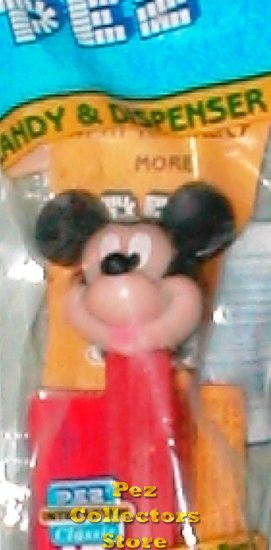 (image for) Classic Disney Mickey Mouse Pez MIP - Click Image to Close