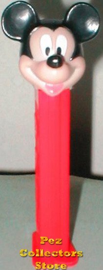 (image for) Mickey on European Neon Red Stem Loose - Click Image to Close
