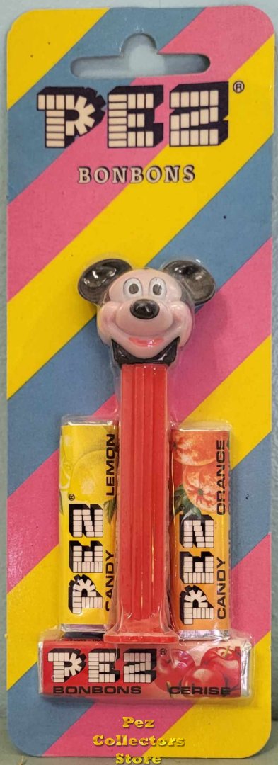 (image for) European Disney Mickey Mouse C Stencil Eyes Pez MOSC