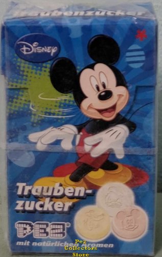 (image for) Disney Mickey Mouse Traubenzucker Pez Candy in Sealed Box
