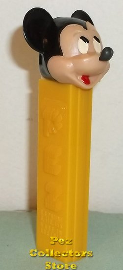 (image for) Mickey Mouse Pez with Removable Nose Yellow 3.4 NF Stem - Click Image to Close