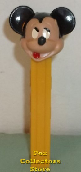 (image for) Mickey Mouse Pez with Removable Nose Yellow 3.4 NF Stem - Click Image to Close