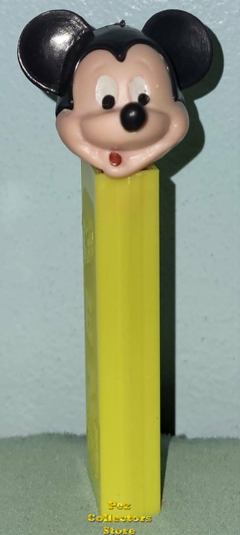 (image for) Mickey Mouse A Pez Removable Nose Lt. Yellow 3.9 NF Yugo Stem