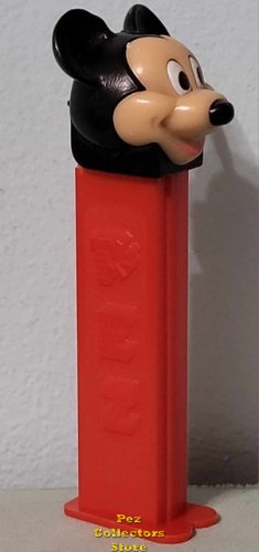 (image for) Mickey Mouse C Pez on Red Austria 3.9 Thick Foot Stem Loose