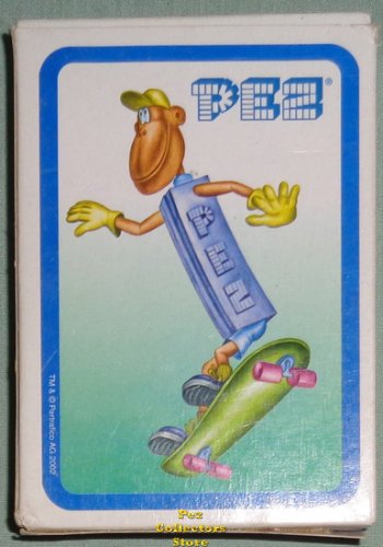 (image for) Skateboarding Mimic Monkey Pez Deck of Poker Size Playing Cards