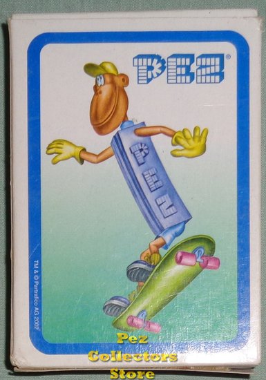 (image for) Skateboarding Mimic Monkey Pez Deck of Poker Size Playing Cards