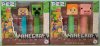 (image for) Minecraft Twin Pack Pair Steve Creeper Alex and Pig Pez
