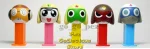 (image for) Set 017 Keroro Gunsou 1 Mini Pez Dispenser set of 5