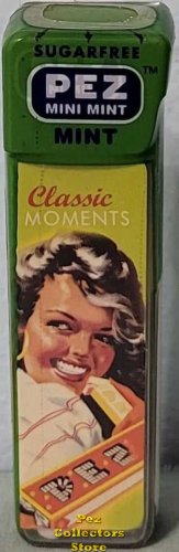 (image for) European Mini Mints Pez Girl Classic Moments Green Mint Yellow Regular Girl