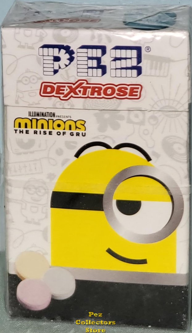 (image for) Minions Rise of Gru Pez Dextrose Fruit Mix 30g Box
