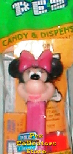 (image for) Classic Disney Minnie Mouse Pez on Pink MIP