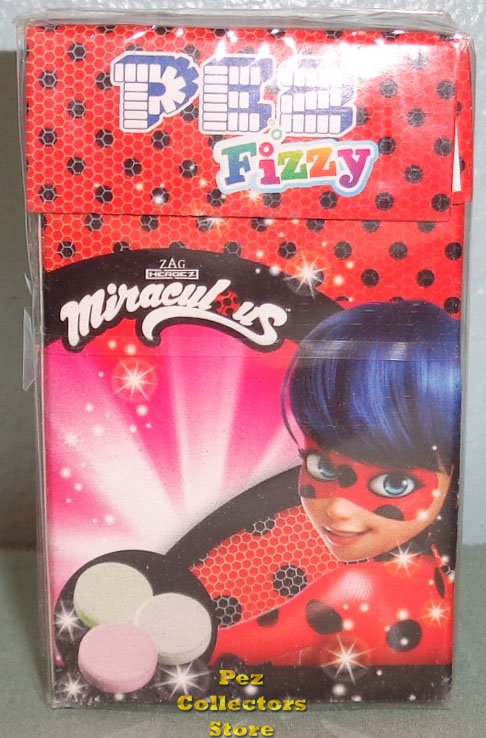 (image for) Miraculous European Pez Fizzy Fruit Mix 30g Box
