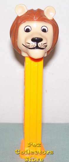 (image for) Misfit David Lion Kooky Zoo Pez on Orange Stem Loose - Click Image to Close