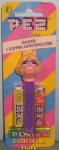 (image for) Miss Piggy Pez on Euro Striped Gagne 1 Flipper Astroshooter Card
