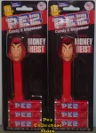 (image for) Netflix Money Heist Dali Mask Crystal and Opaque Hood Pez MOC