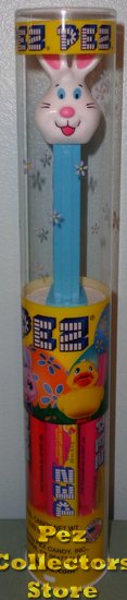 (image for) Mr Bunny on Blue Stem Easter Pez Mint in Tube - Click Image to Close