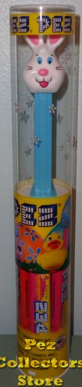 (image for) Mr Bunny on Blue Stem Easter Pez Mint in Tube