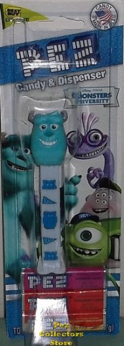 (image for) Monsters University DVD Promotional Sulley Pez MOC