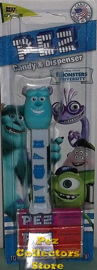 (image for) Monsters University DVD Promotional Sulley Pez MOC