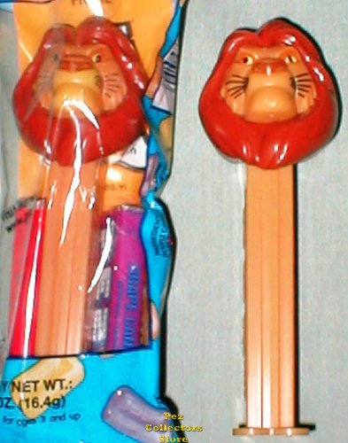 (image for) Original Mufasa Pez from Lion King MIB