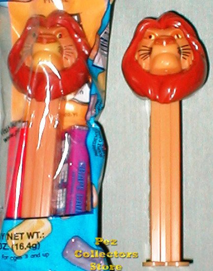 (image for) Original Mufasa Pez from Lion King MIB