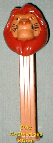 (image for) Original Mufasa Pez from Disney Lion King Loose - Click Image to Close