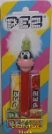 Multipiece Goofy Pez on Red Stem on Euro Striped Halo Card