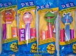 (image for) Muppets Series 1 Pez Set Kermit Bow Tie, Small Miss Piggy MIB