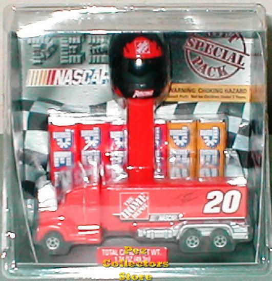 (image for) NASCAR Hauler Tony Stewart Pez Gift Set
