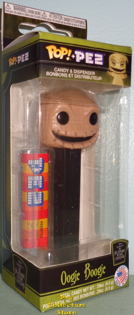 (image for) Nightmare Before Christmas Oogie Boogie in Burlap POP!+PEZ - Click Image to Close