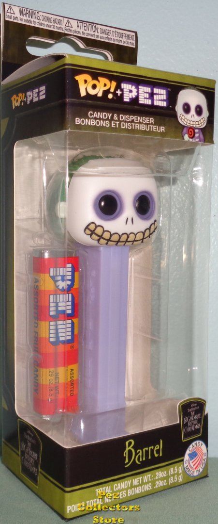 (image for) Nightmare Before Christmas Barrel POP!+PEZ - Click Image to Close