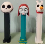 (image for) The Nightmare Before Christmas Pez Jack Sally and Zero Loose SOS