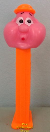 (image for) Pez Outlaw Neon Orange Bubbleman or Bubble Boy Pez